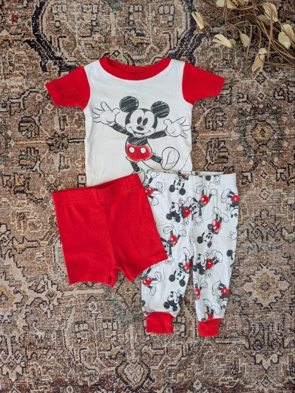 Baby girl pajama bundle 9m